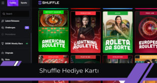 Shuffle hediye kartı