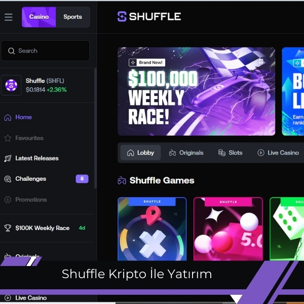 Shuffle kripto ile yatırım