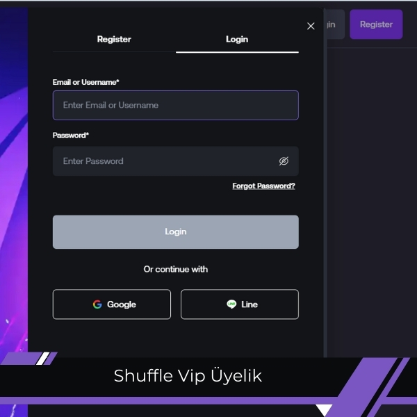 Shuffle VIP üyelik