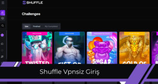 Shuffle VPNsiz giriş